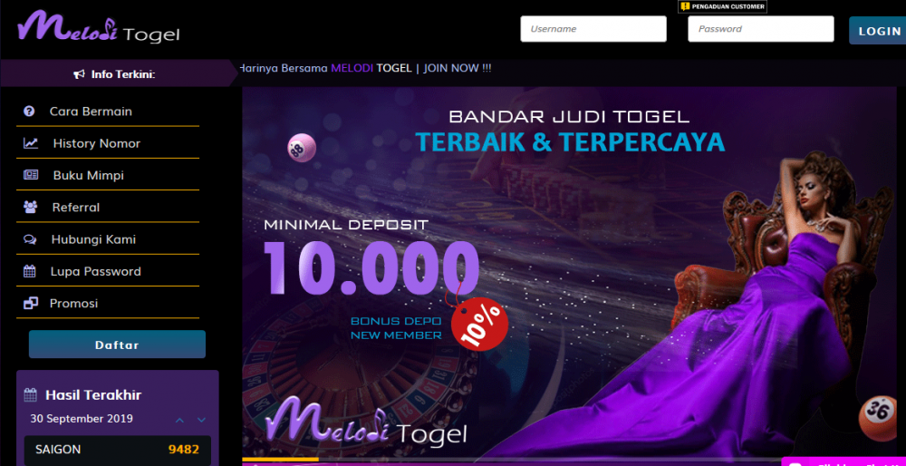 Bandar Togel Resmi Terpercaya di Indonesia
