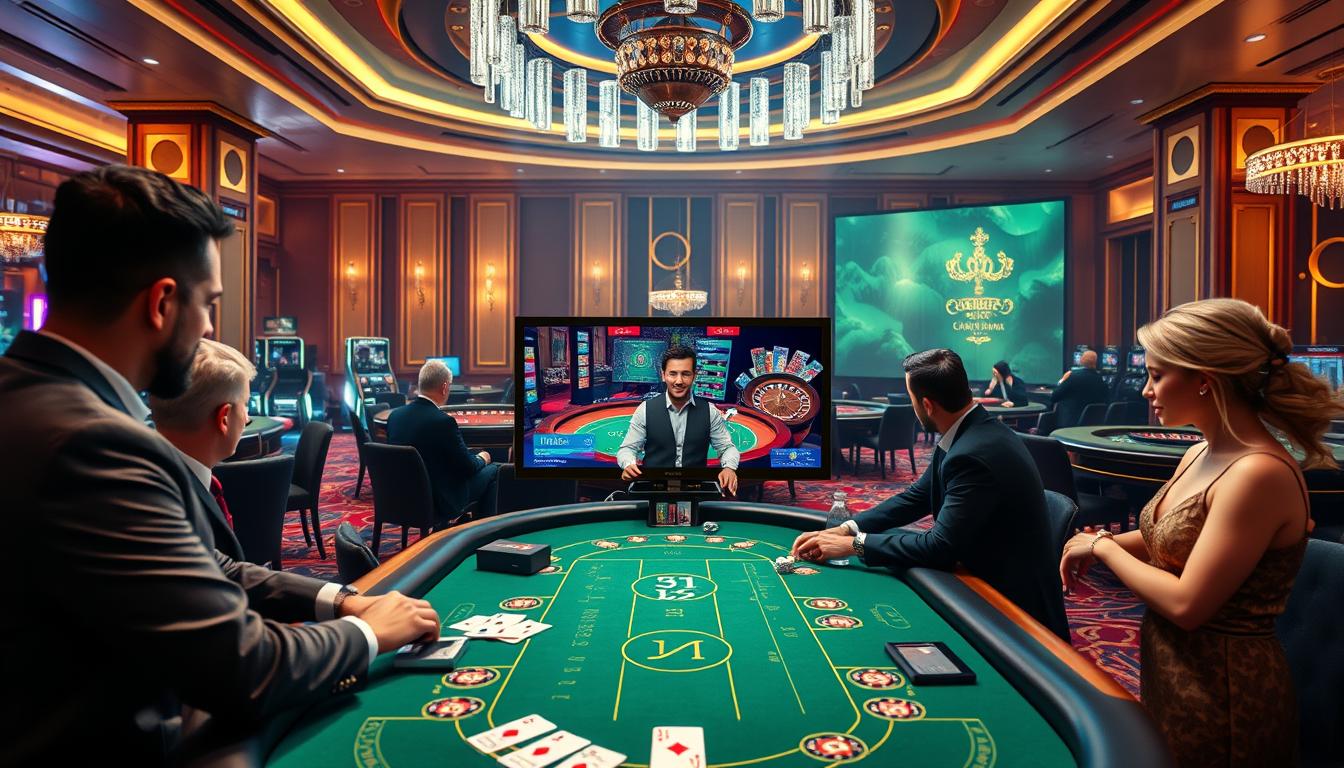 Judi live games casino dengan live streaming kualitas HD dan real-time