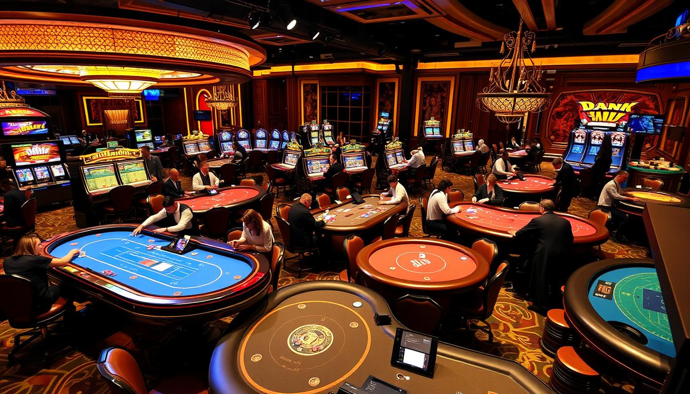 Situs live casino dengan berbagai pilihan permainan meja dan kartu